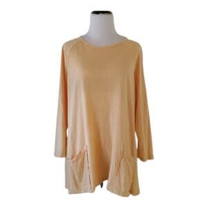 Jess & Jane Cactus Cotton Patch Pocket Tunic